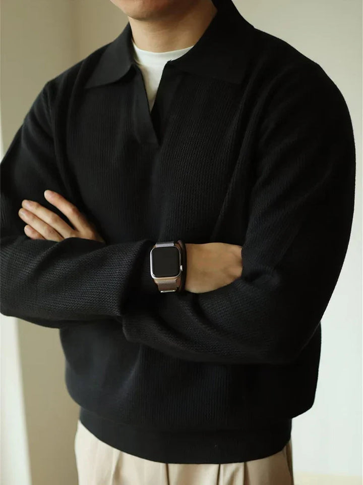 Javier | Suéter de punto casual